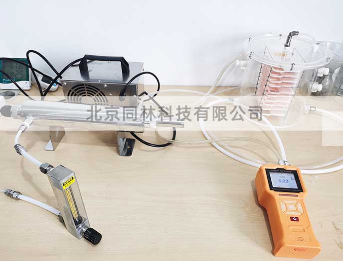 紙張臭氧老化實驗測試現(xiàn)場